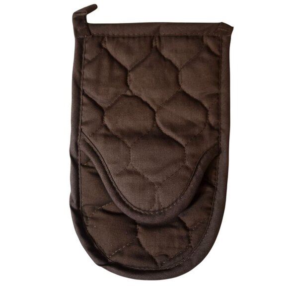 Vintage Mushroom oven Mitt Brown New Old Stock Retro Kitchen Collectible - Picture 3 of 11